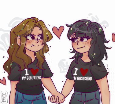 Couple Simple Style - Half Body: $30 Usd