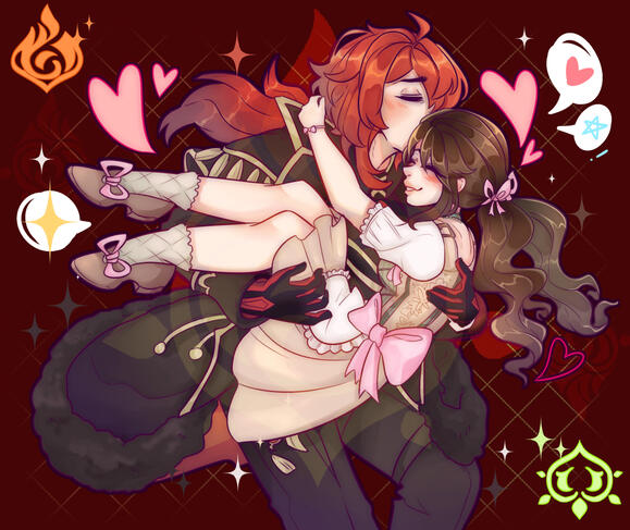 Couple Normal Style + Background simple: 58 Usd